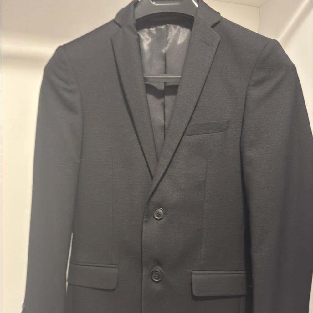 Grafton Slim Fit Black Men's Suit Jacket - Picture 1 of 5